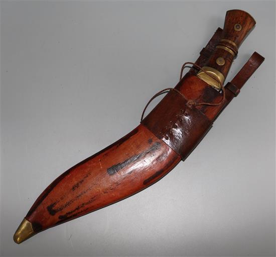 A large Kukri knife